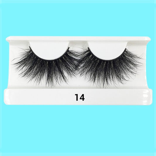 Lashes Mink 25MM Wholesale Items Dramatic 5D False Eyelashes Box Package Cases Bulk Fluffy Mink Lashes Natural Wispy Makeup Tool
